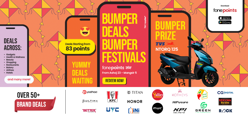 Bumper Deals, Bumper Festivals Fonepoints Sanga!